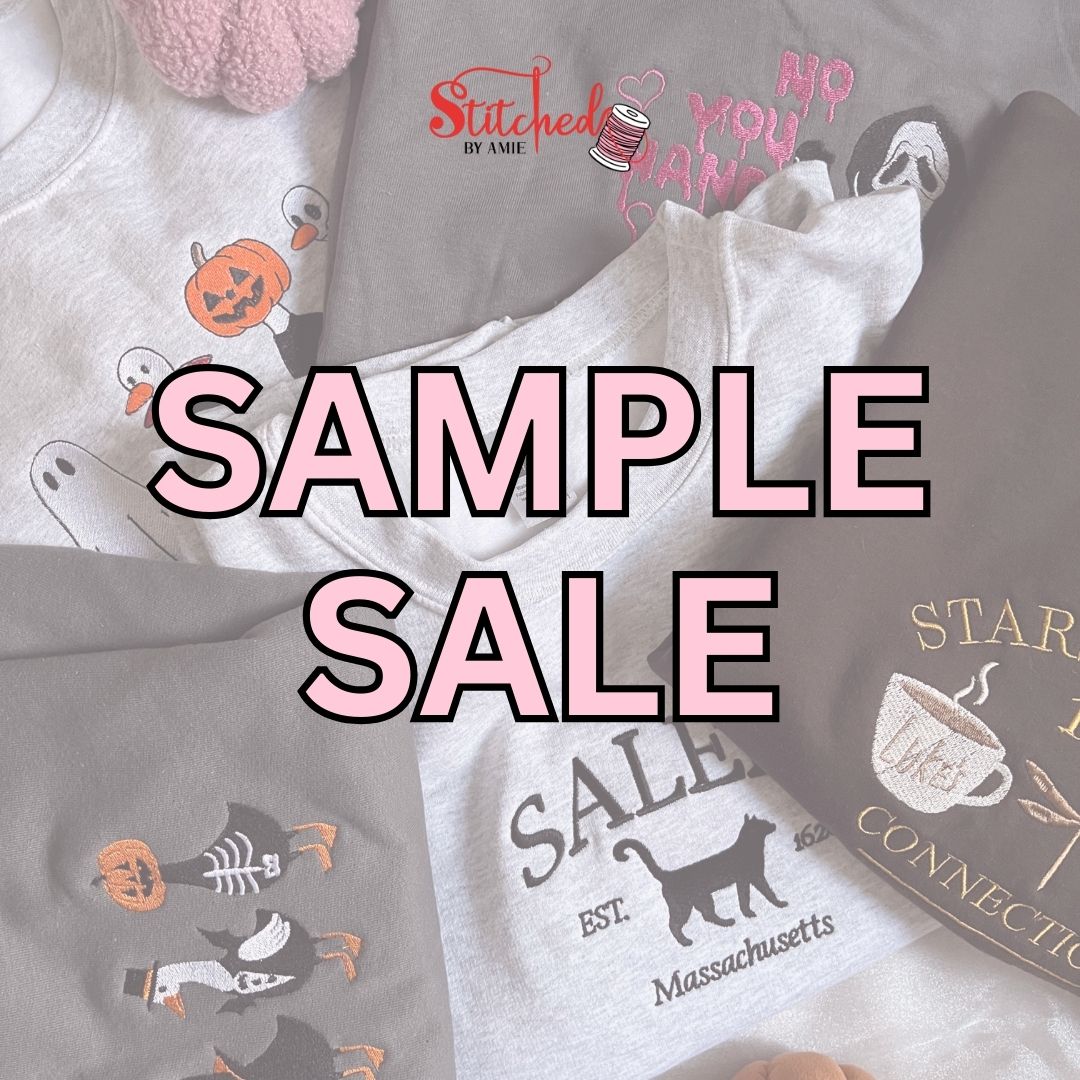 🍂🎃✨ Sample Sale ✨🎃🍂 Embroidered Sweatshirts