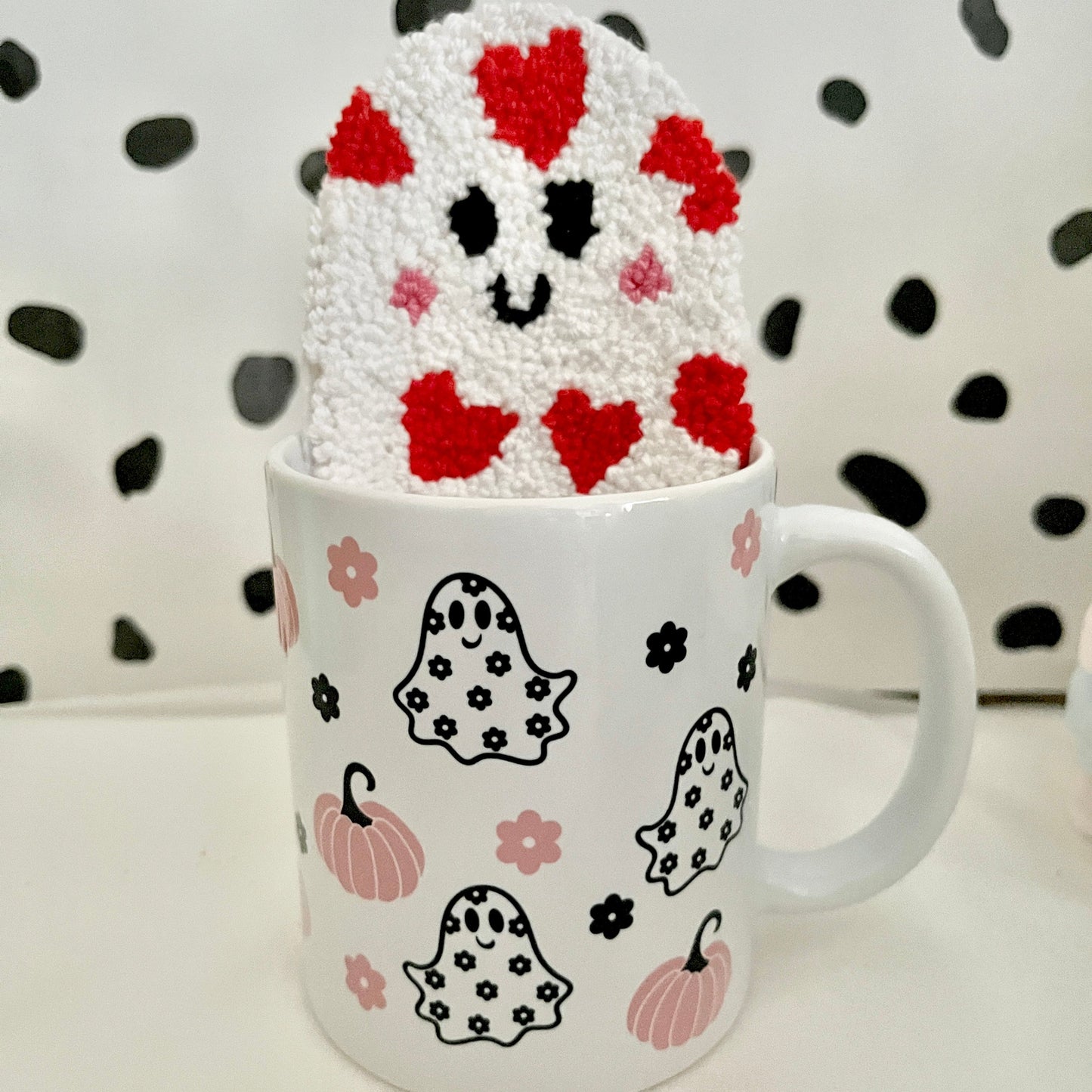 Pink Spooky Mug