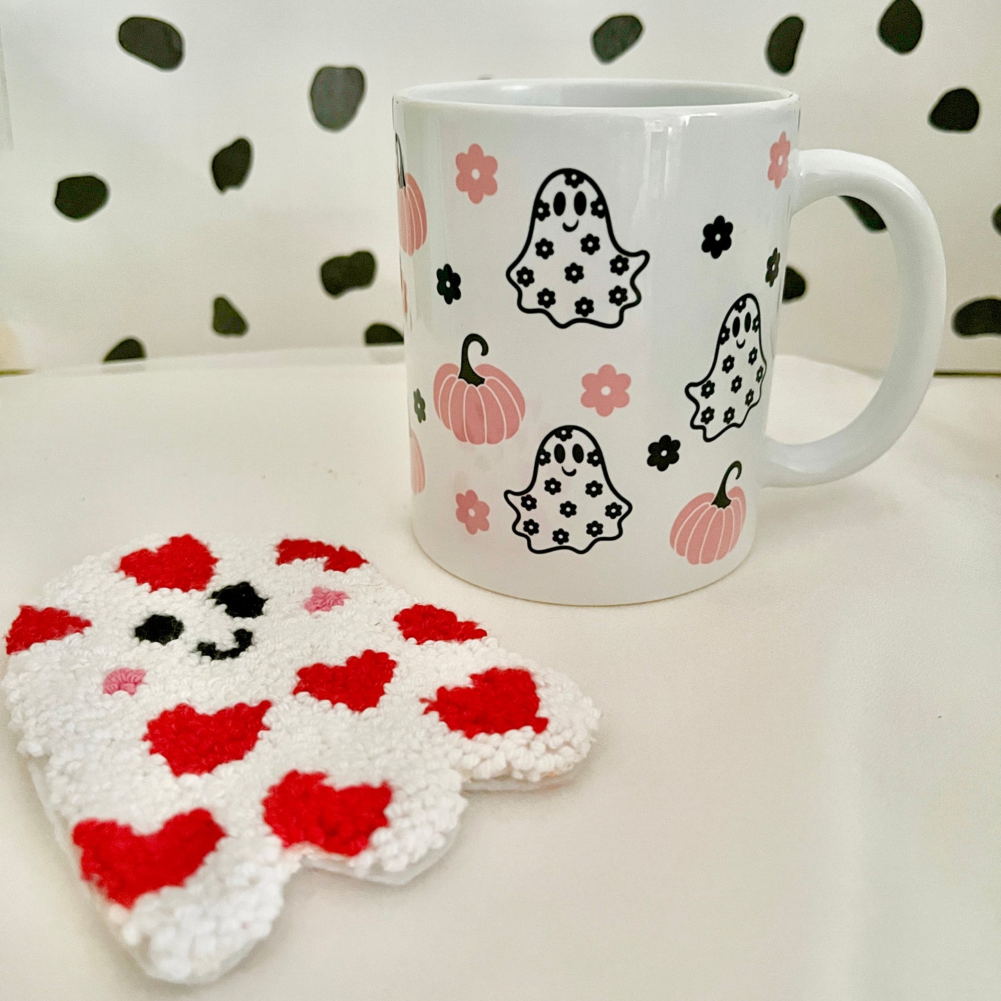 Pink Spooky Mug