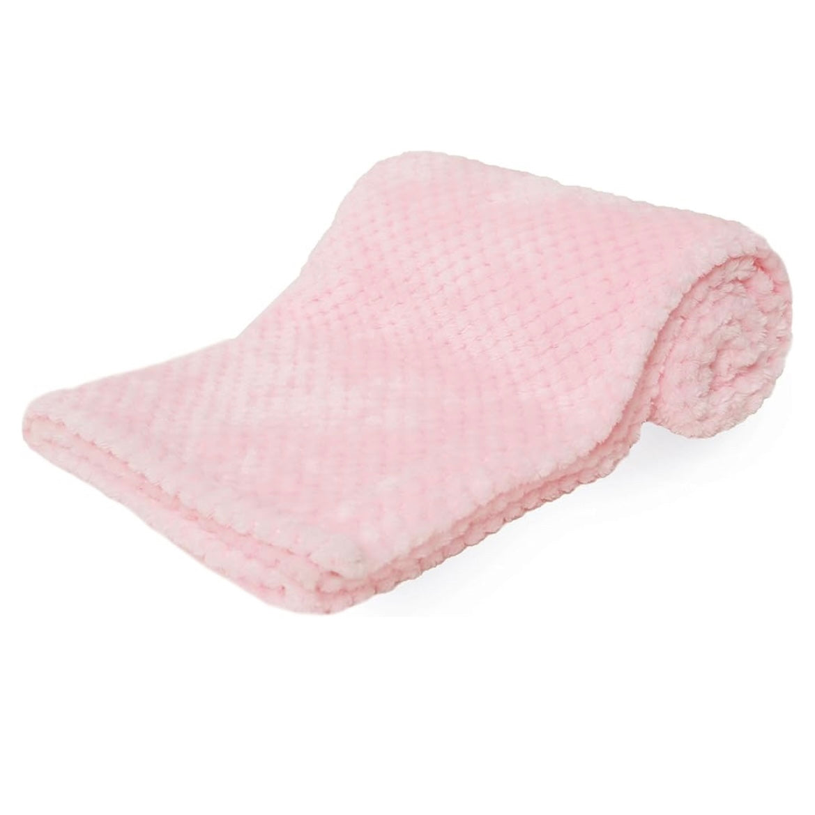 Light pink baby blanket