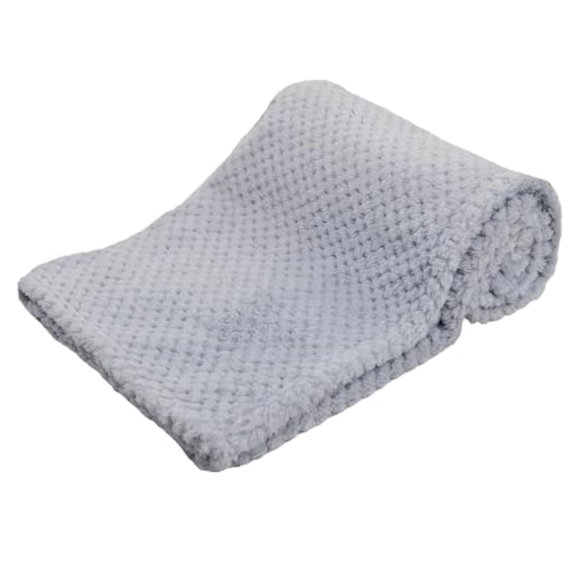 Grey baby blanket
