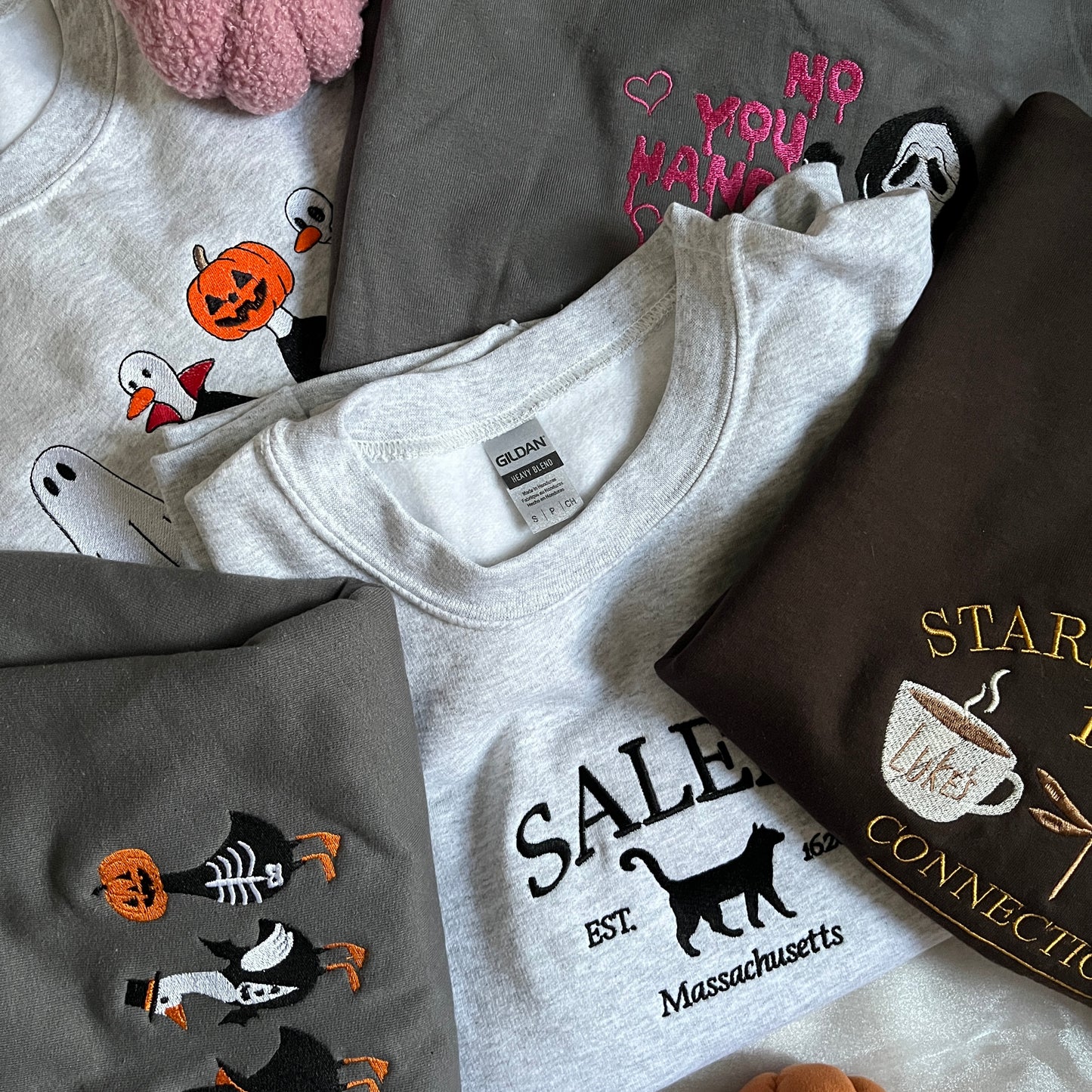 🍂🎃✨ Sample Sale ✨🎃🍂 Embroidered Sweatshirts