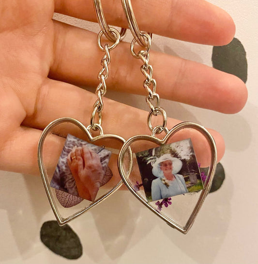 Memorial Keepsake Personlised Keyring