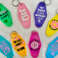 Motel Keychains
