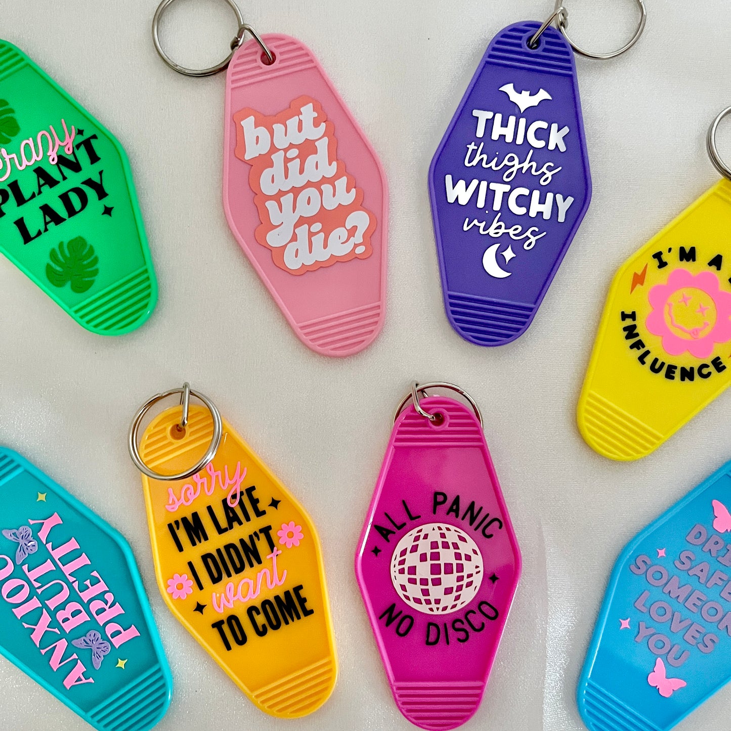 Motel Keychains