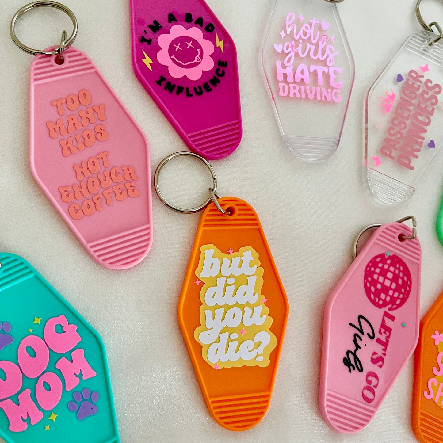Motel Keychains