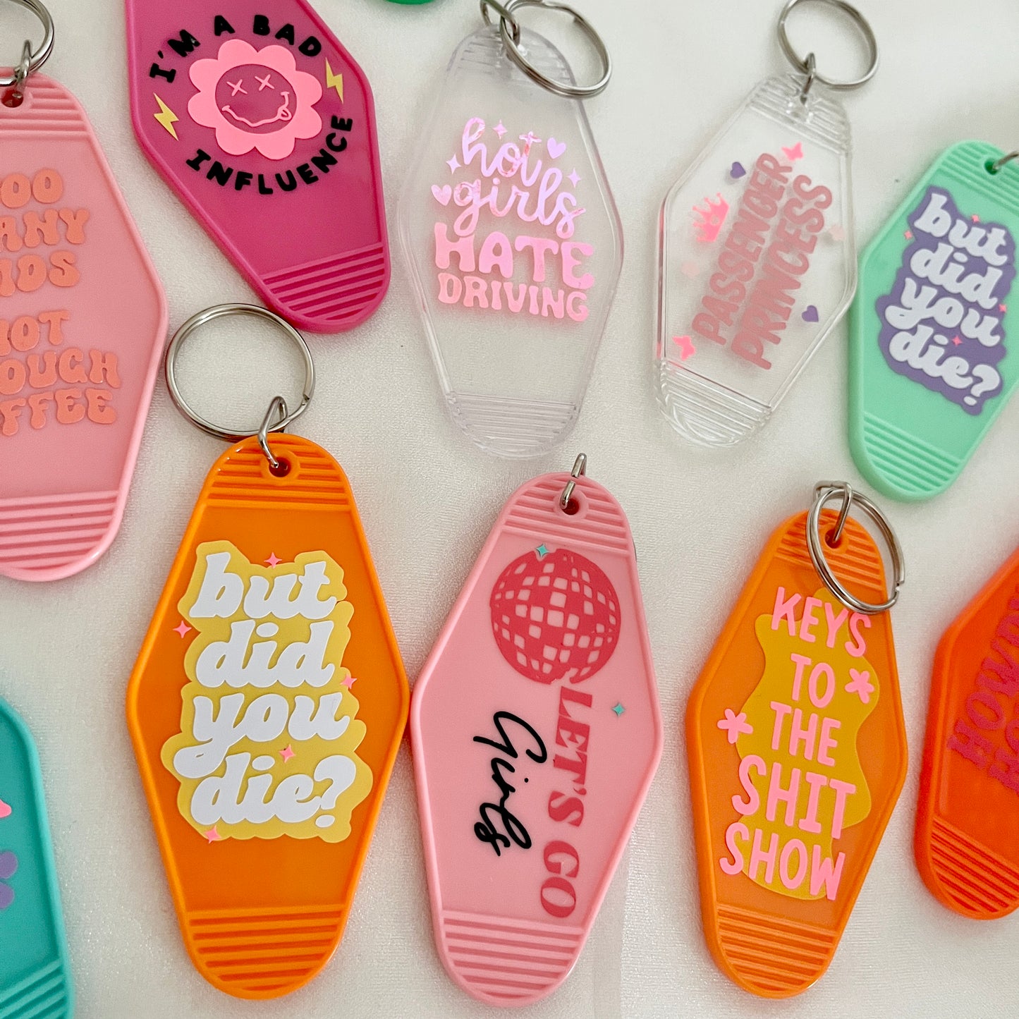 Motel Keychains