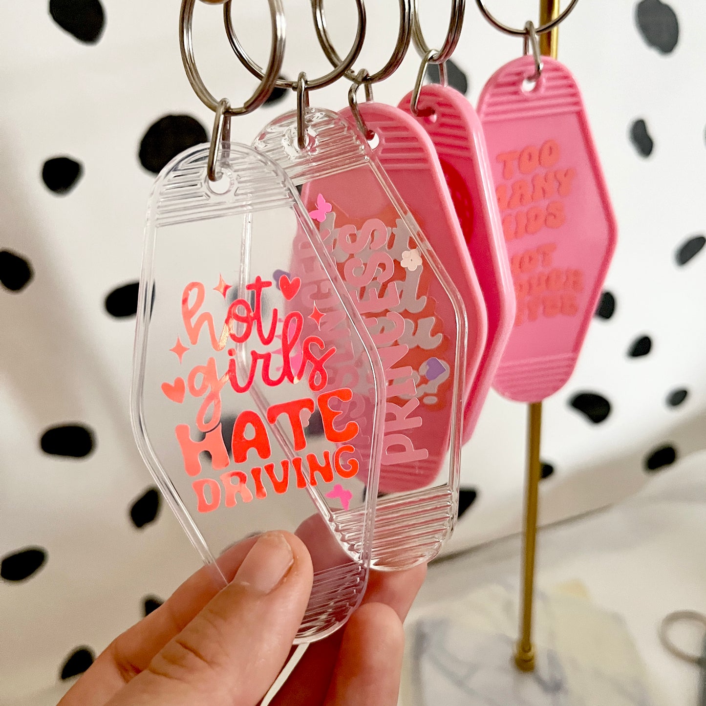 Motel Keychains