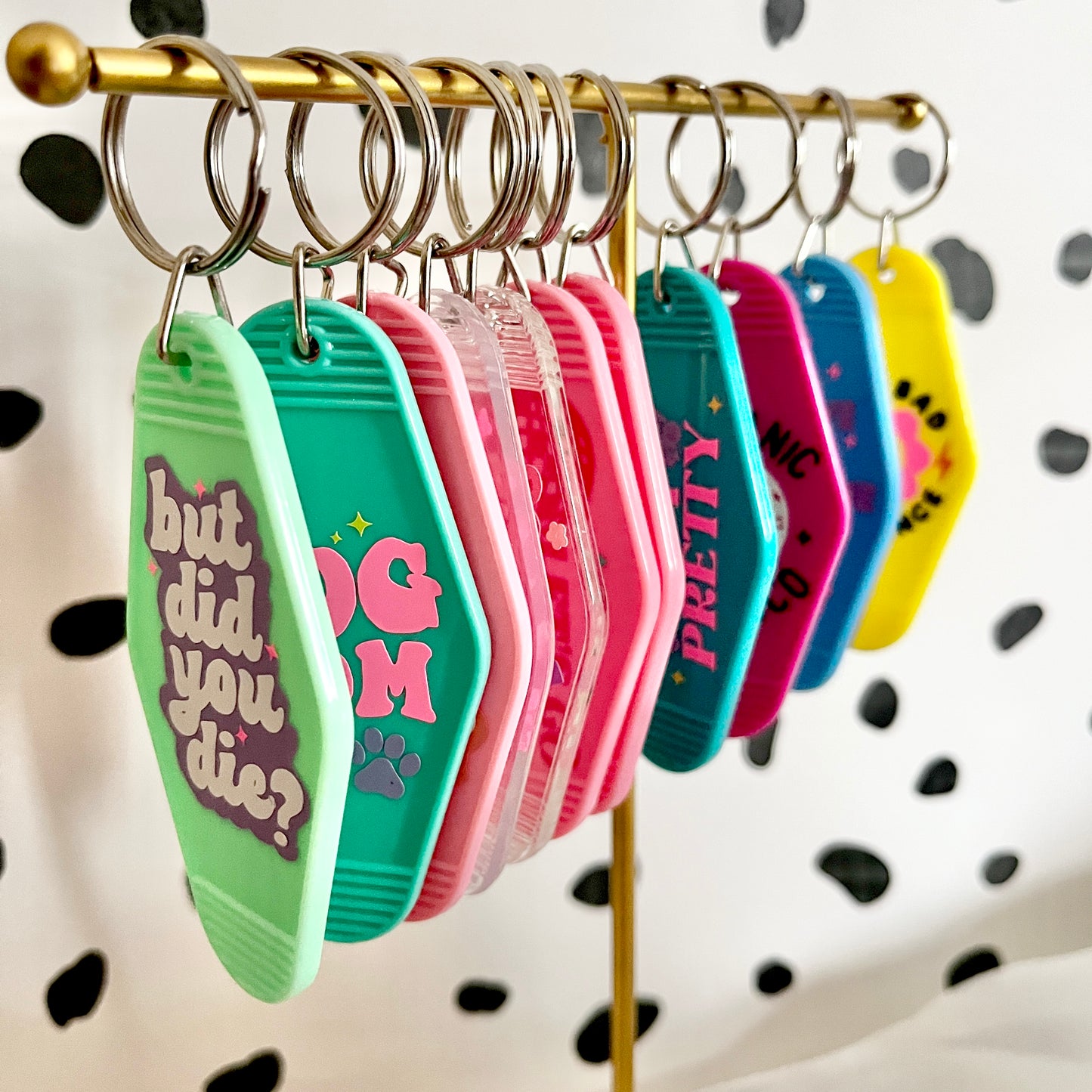 Motel Keychains