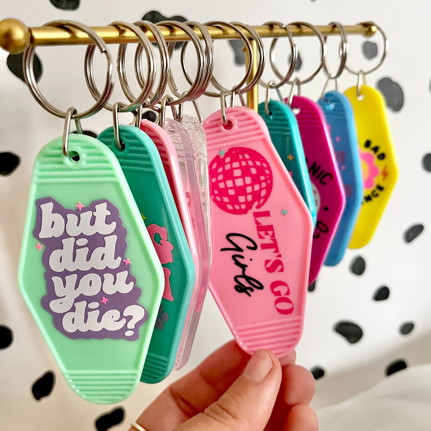 Motel Keychains