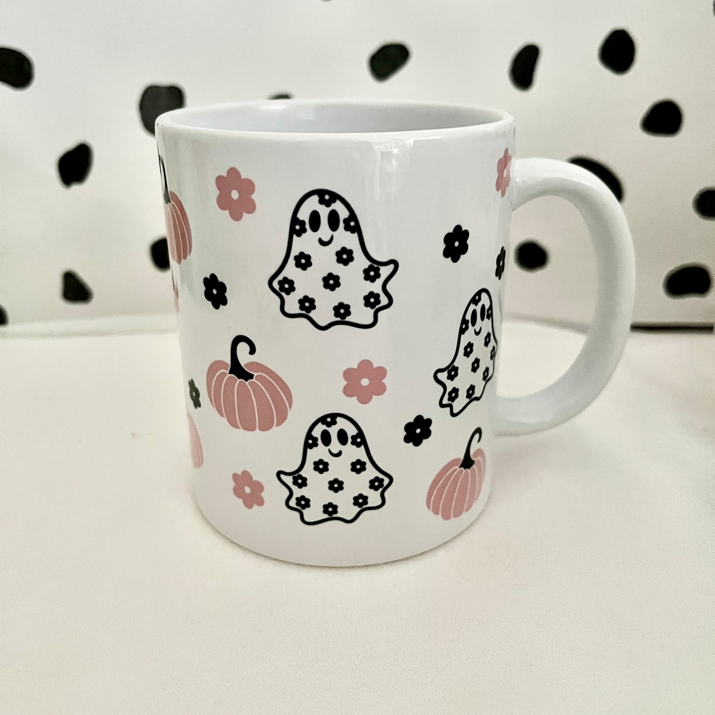 Pink Spooky Mug