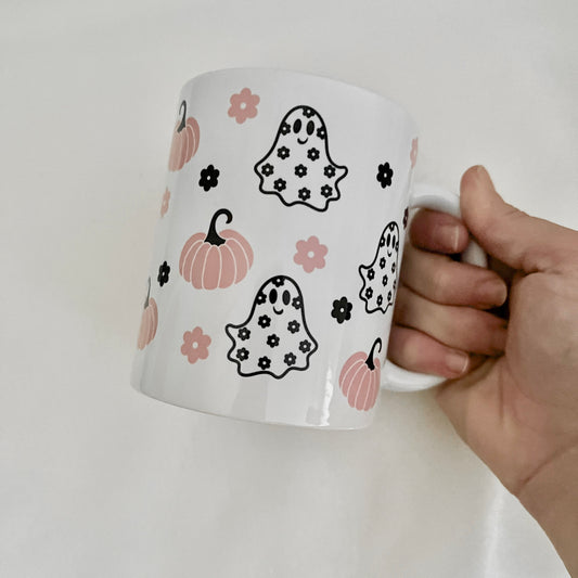 Pink Spooky Mug