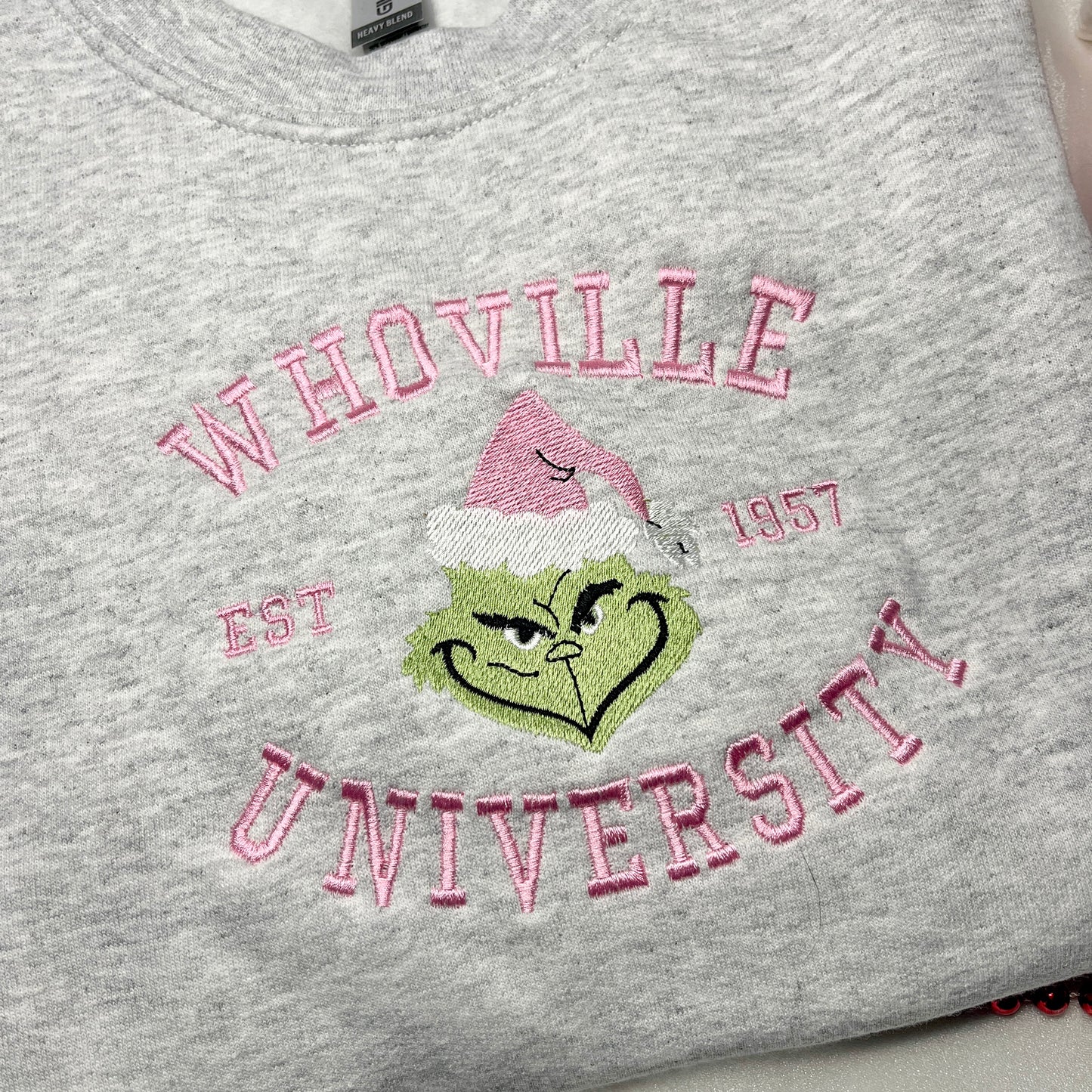 Whoville University Embroidered Sweatshirt