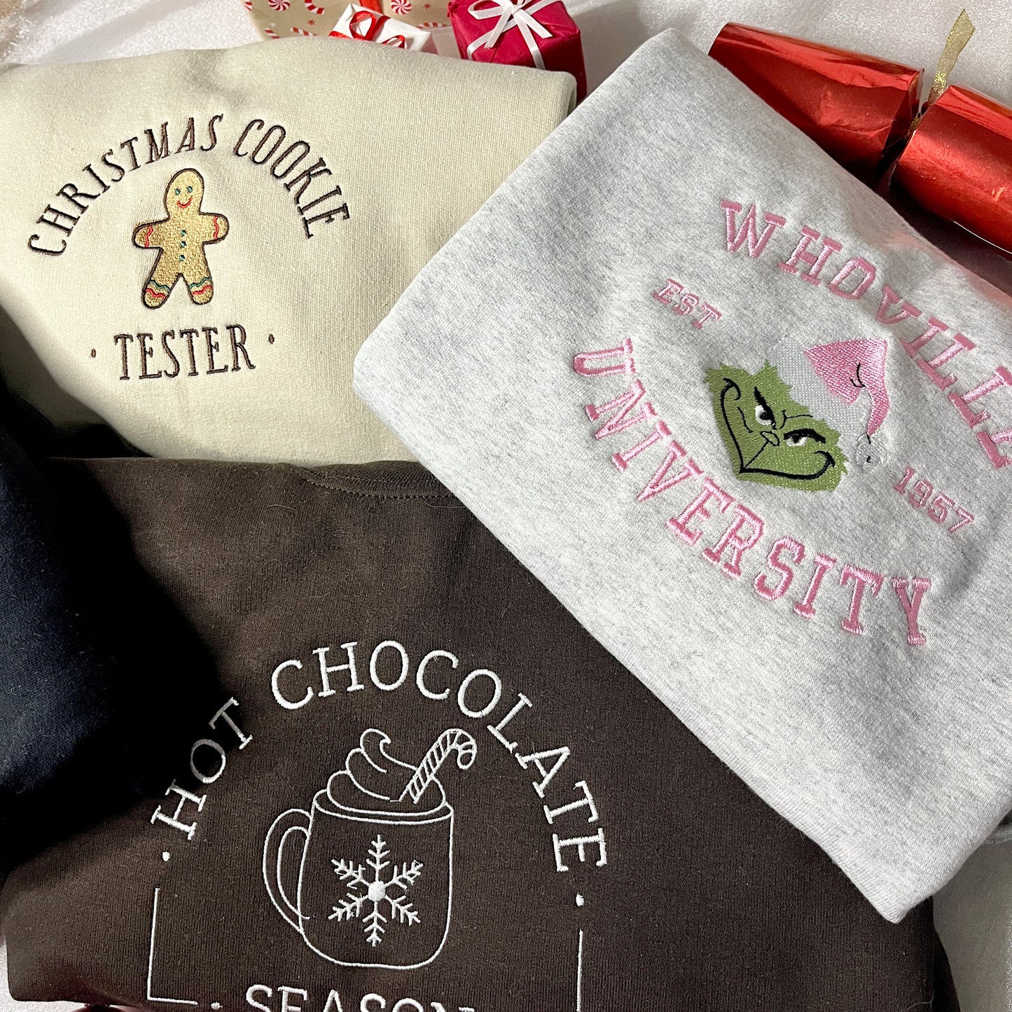 Whoville University Embroidered Sweatshirt