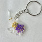 Resin Elephant Keyring