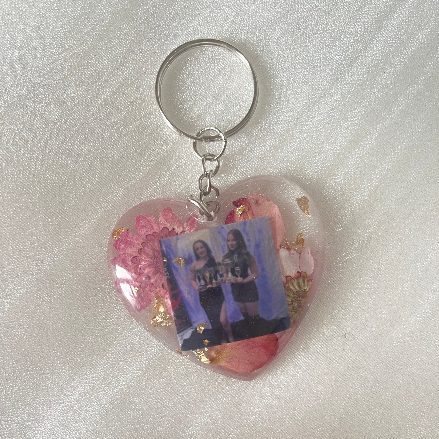 Personalised Photo Resin Keyring