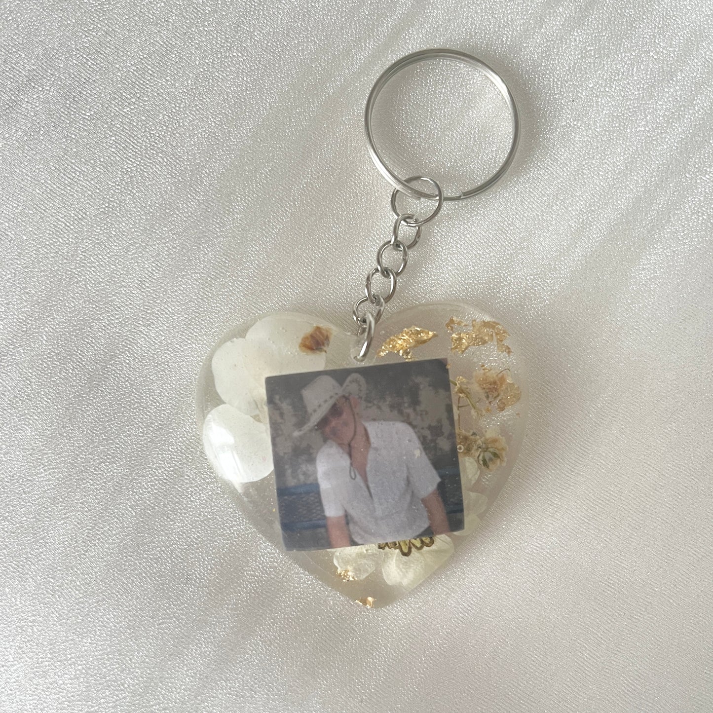 Personalised Photo Resin Keyring