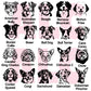 Personalised Acrylic Dog Breed Bauble