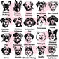 Personalised Acrylic Dog Breed Bauble