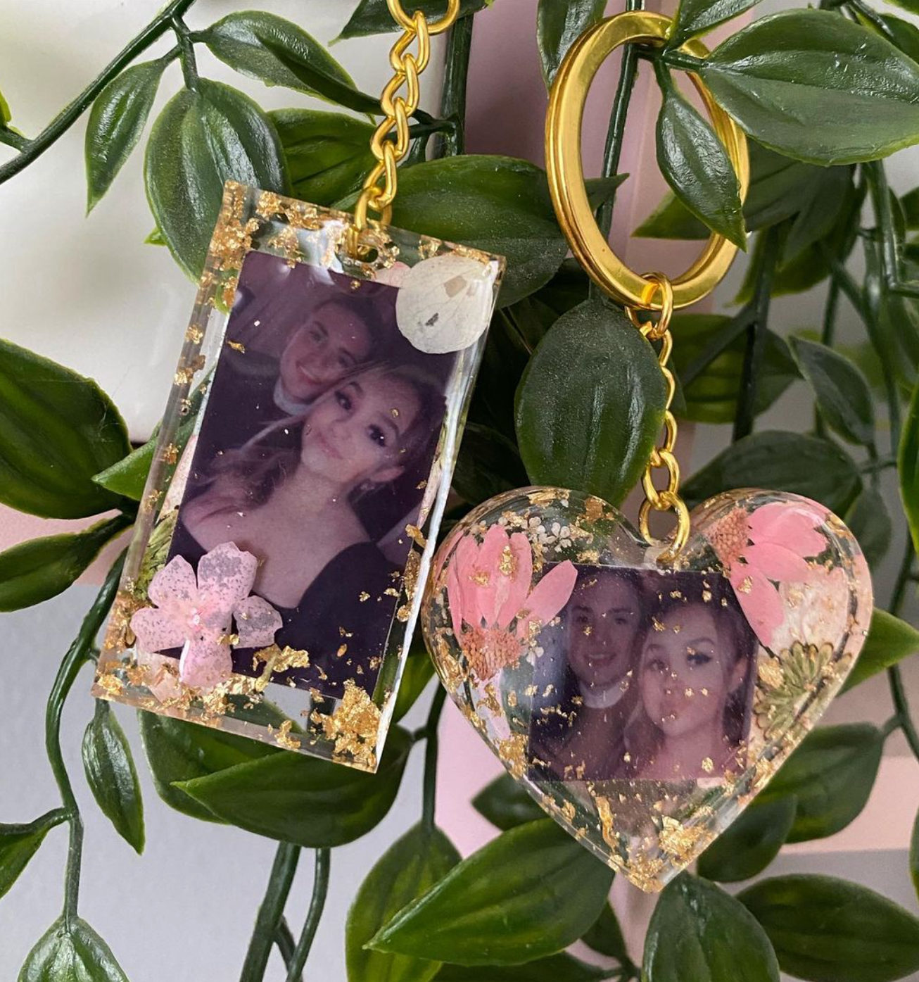 Personalised Photo Resin Keyring