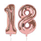 Personalised Illustrated Birthday Print with Balloons