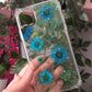 Resin iPhone Flower Phone Case